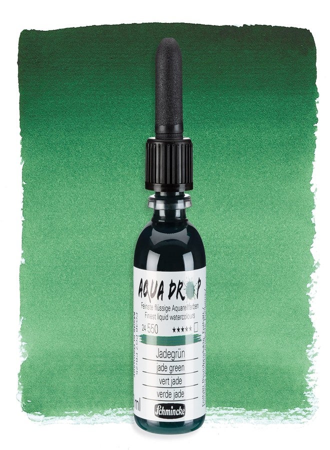 Schmincke Aqua Drop Jade Green 30 ml - Image 2